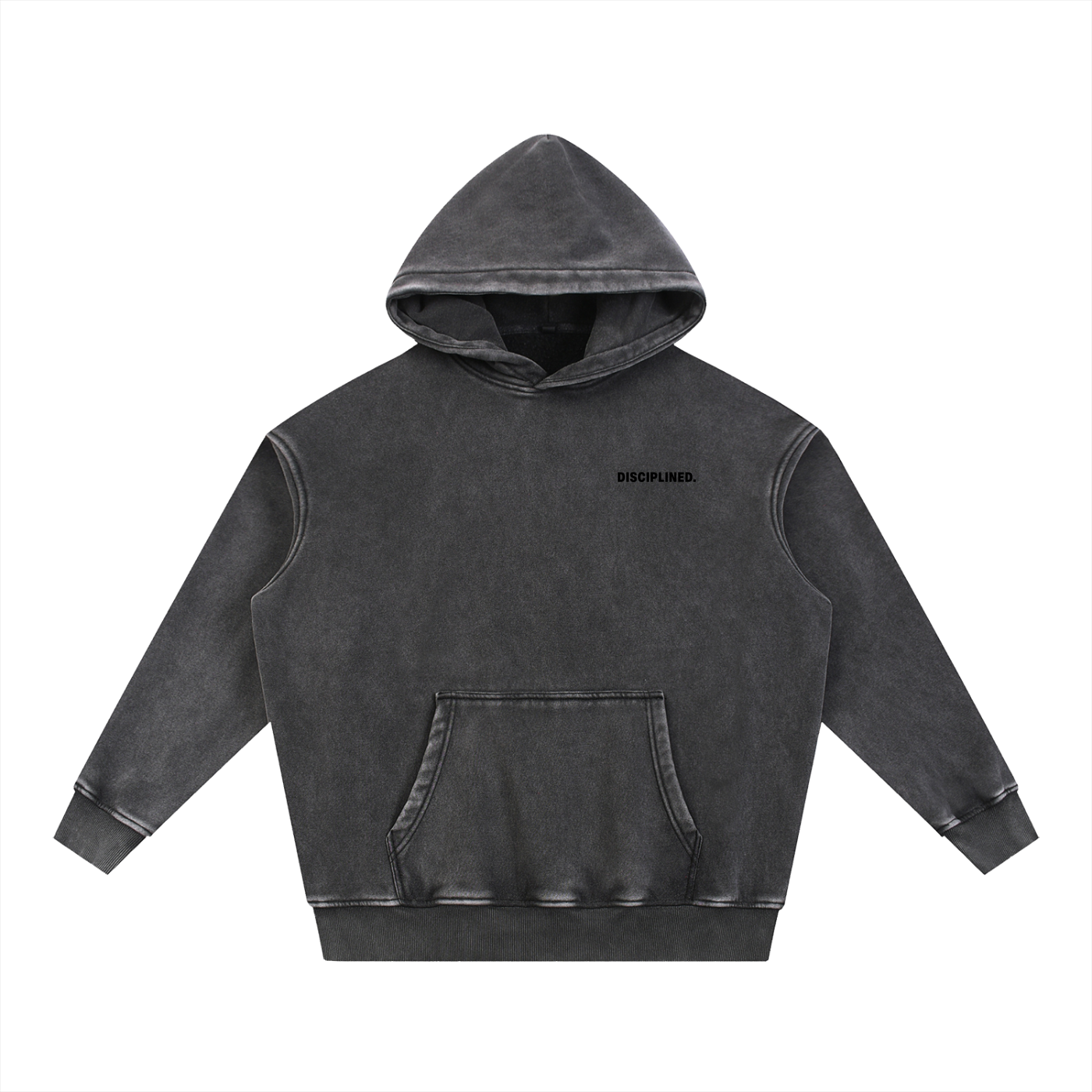 Snow Wash Fleece Oversize Hoodie — view 3