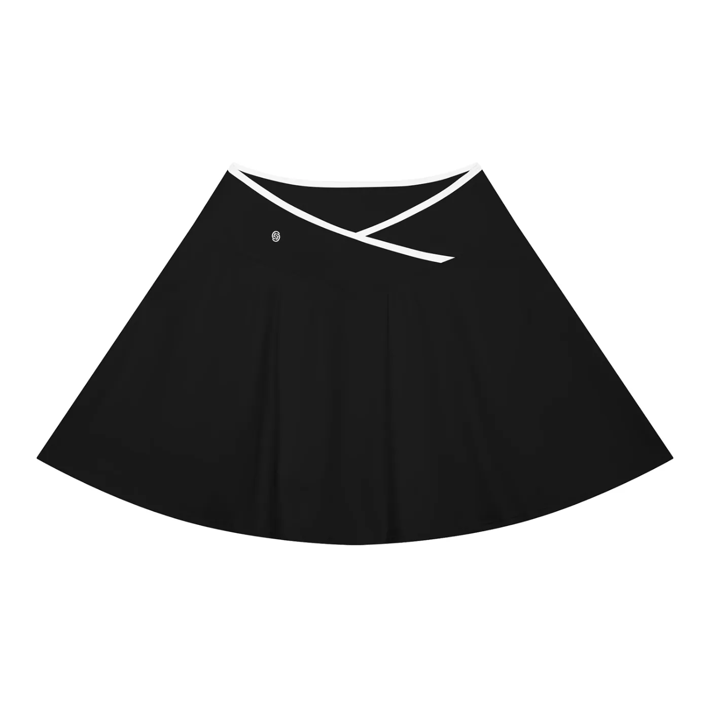 GEECHIE Women's Color Block A-Line Skirt