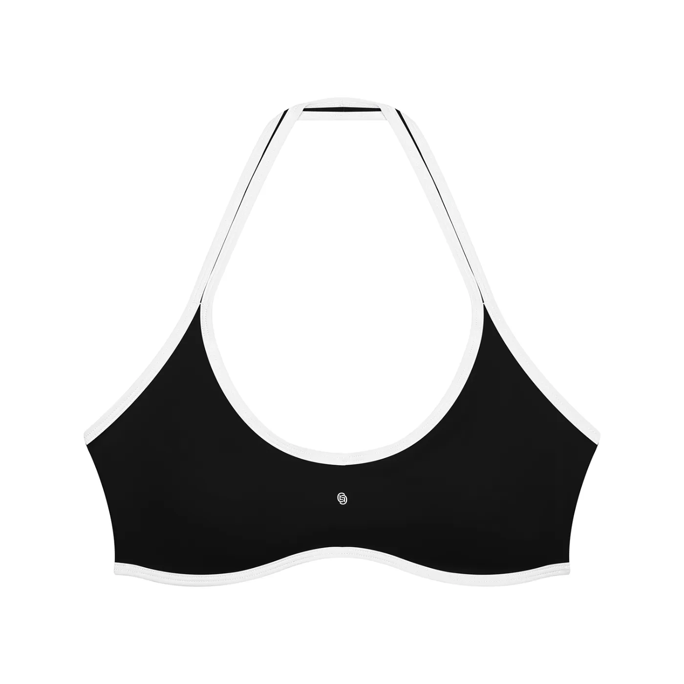 GEECHIE Women's Halter Color Block Yoga Sports Bra