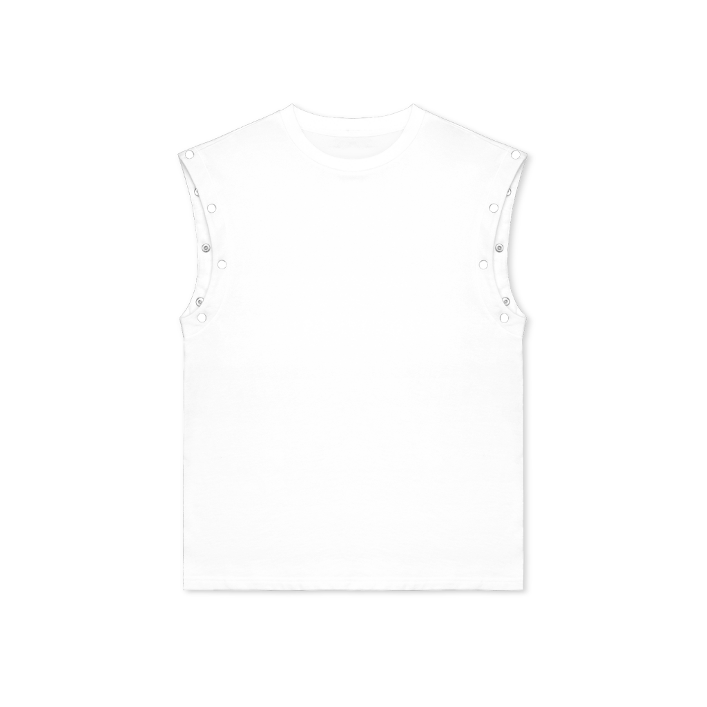 Men's Streetwear Premium T-Shirt with Detachable Sleeves - Print On Demand | HugePOD-4