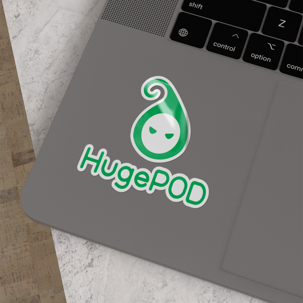 Kiss-Cut Stickers | 2pcs | HugePOD-3