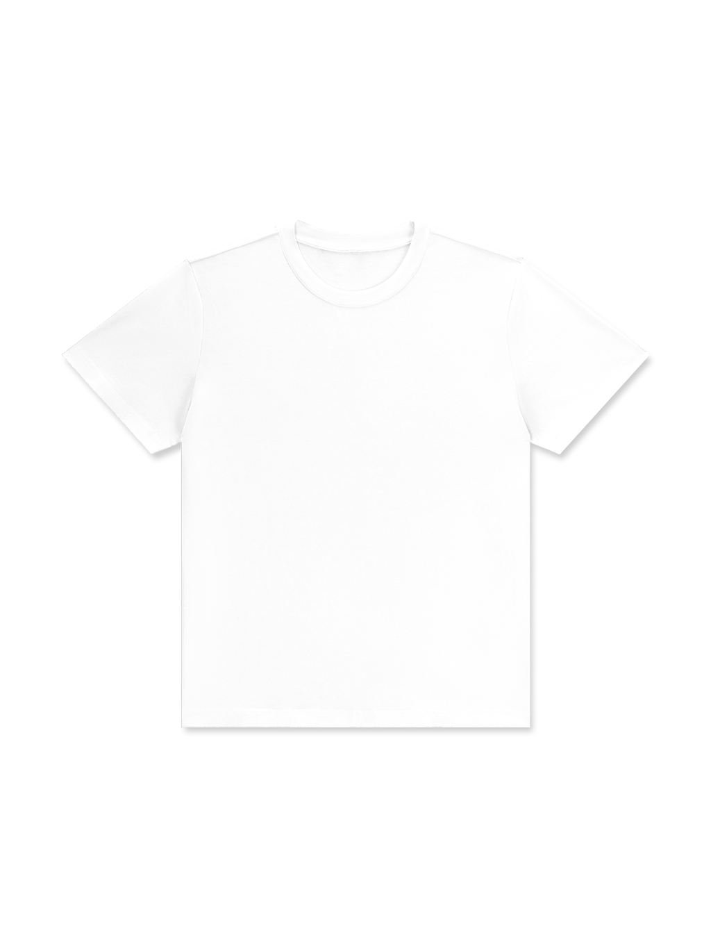 Unisex Classic Crew Neck Cotton T-Shirt for Retail Stores - Print On Demand | HugePOD-2