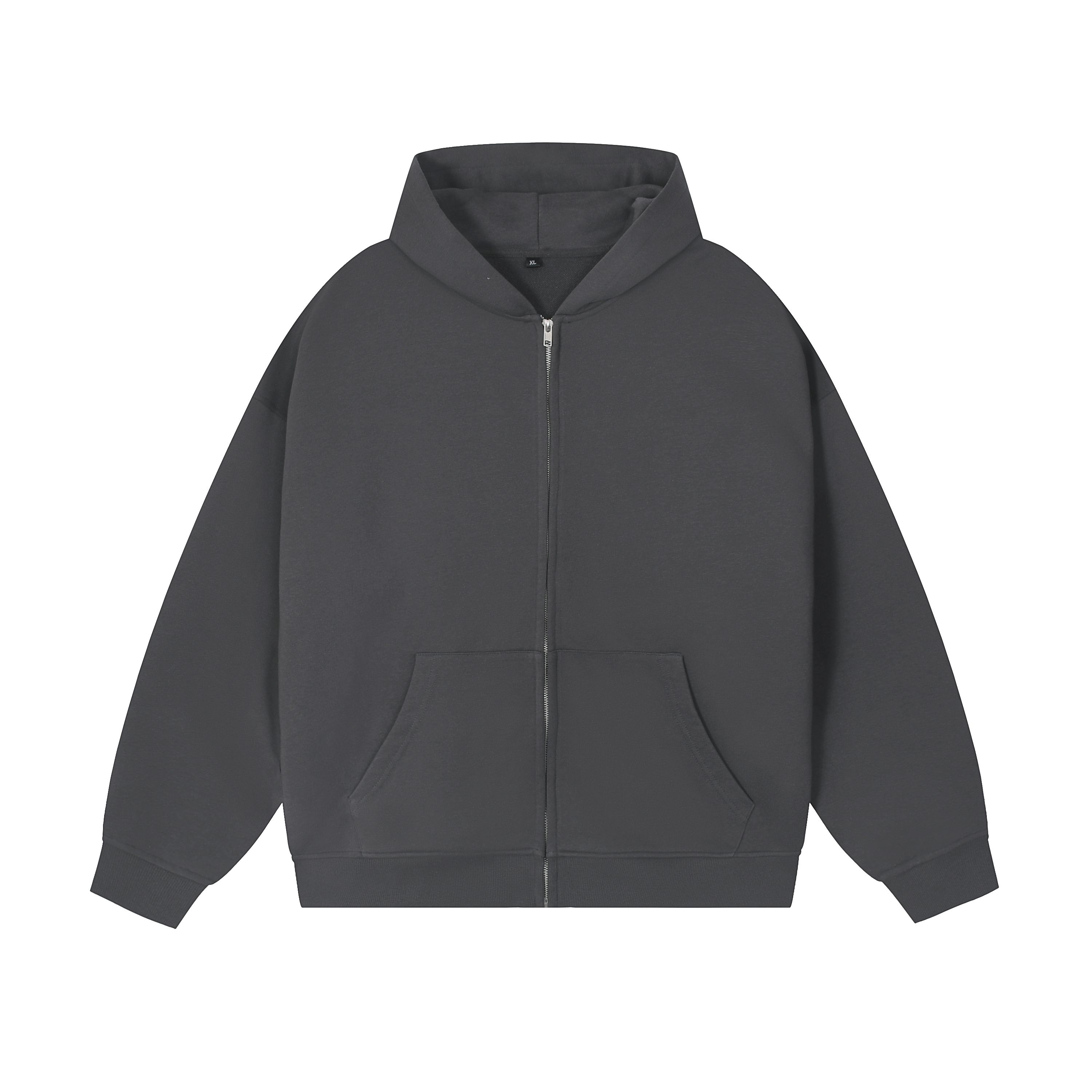 Heavyweight Zip-Up Hoodie – Essential Streetwear | Tapstitch