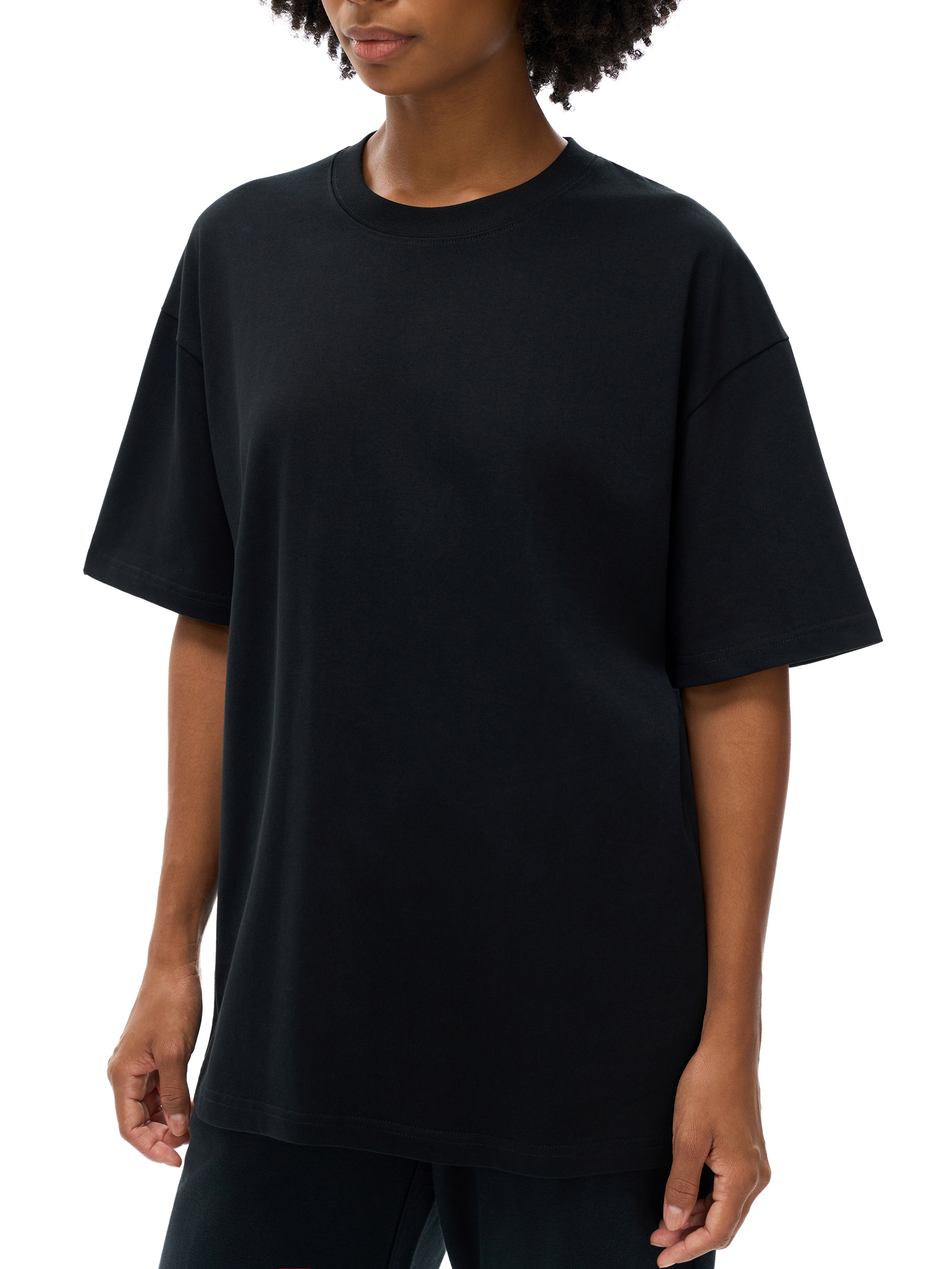 【NONCODE】(Unisex) Softly loose fit t-shirt Loose Fit College T-Shirt