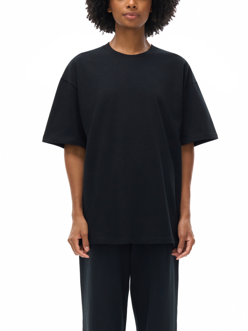 Streetwear Unisex Earth Tone Loose Fit FOG T-Shirt | HugePOD-3