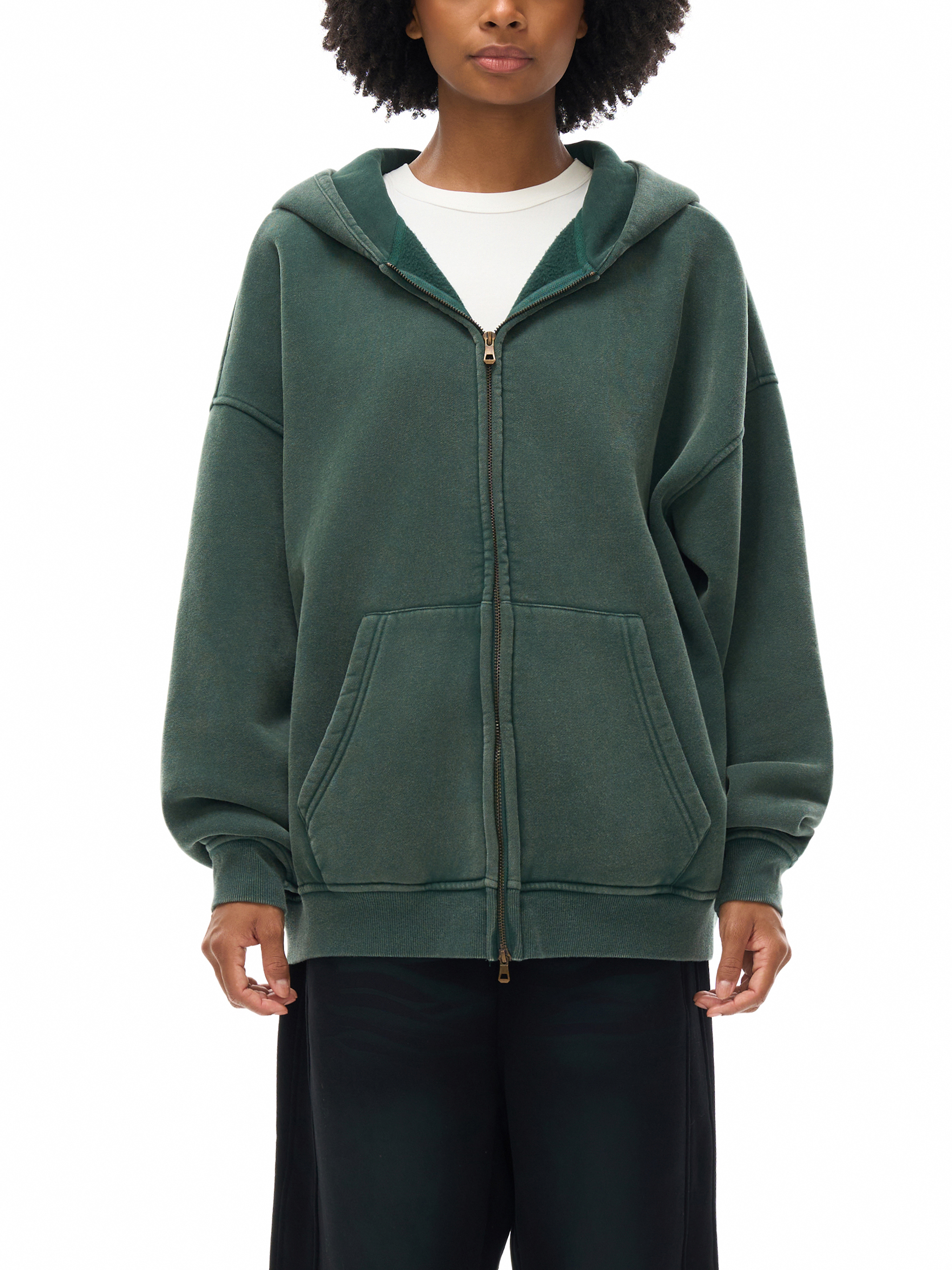 【Paragraph】22FW★ Water Print Washing Hood Zip Up No.019 Paragraph】22FW☆ Water Print Washing Hood Zip Up No.019