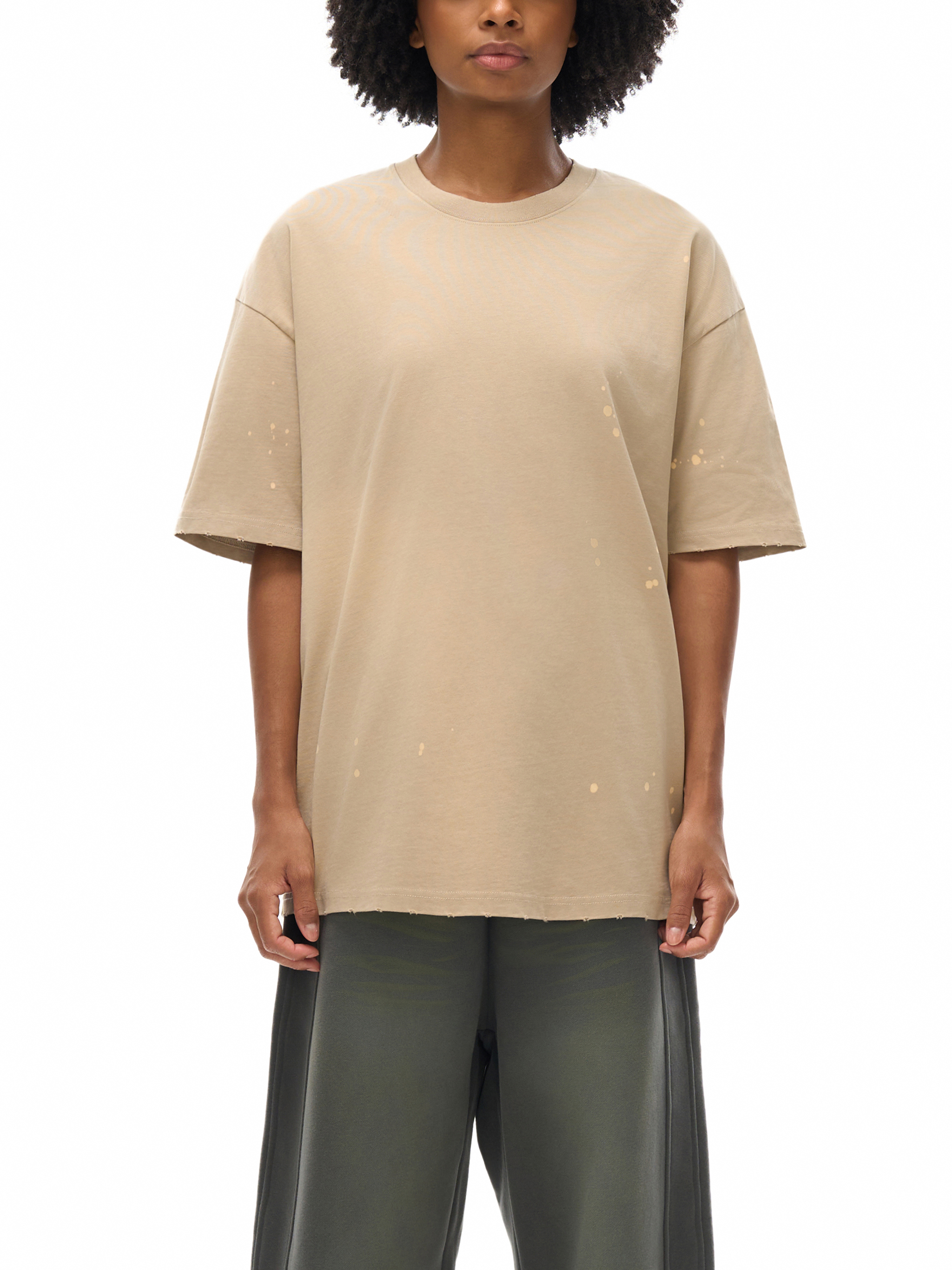 【SURT/サート】S.T.F Year Damage Tシャツ Damage Black Denim and Key Tee - ZUTOMAYO MART
