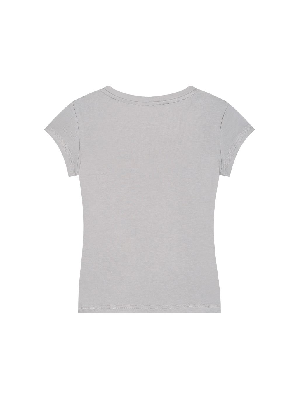 V-Neck Bodycon T-Shirt – Custom Basics | Tapstitch-2