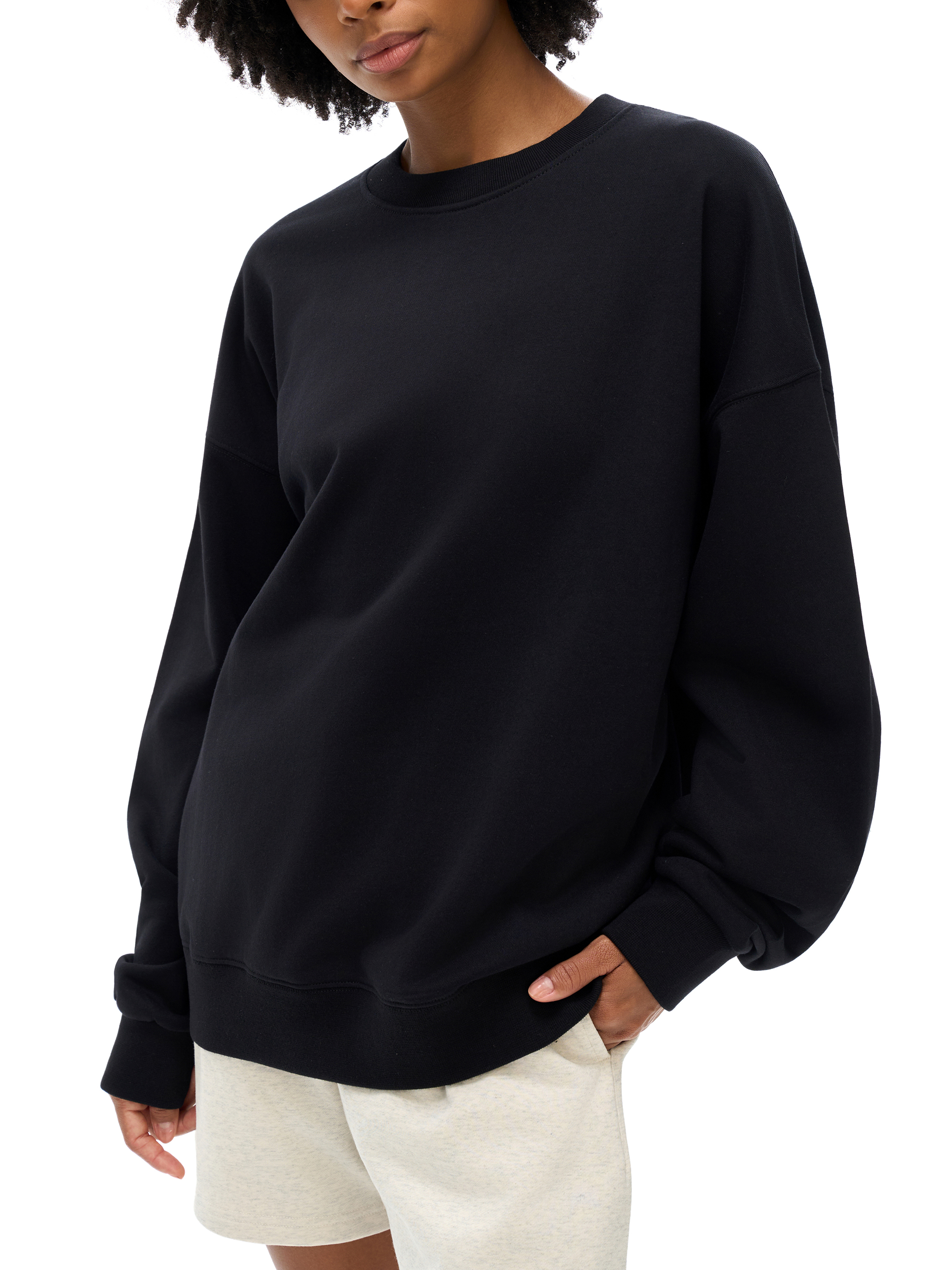 COACH PULLOVER SHIRT COTTON TYPEWRITER 黒 file.jpg