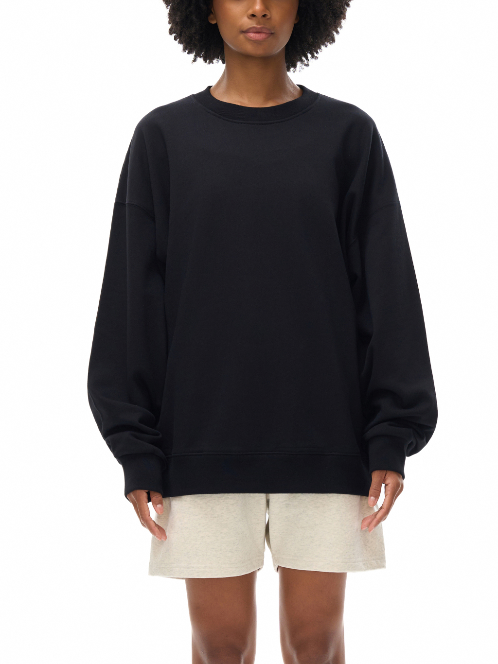 Heavyweight Cotton Sweatshirt – Essential Streetwear | Tapstitch-8
