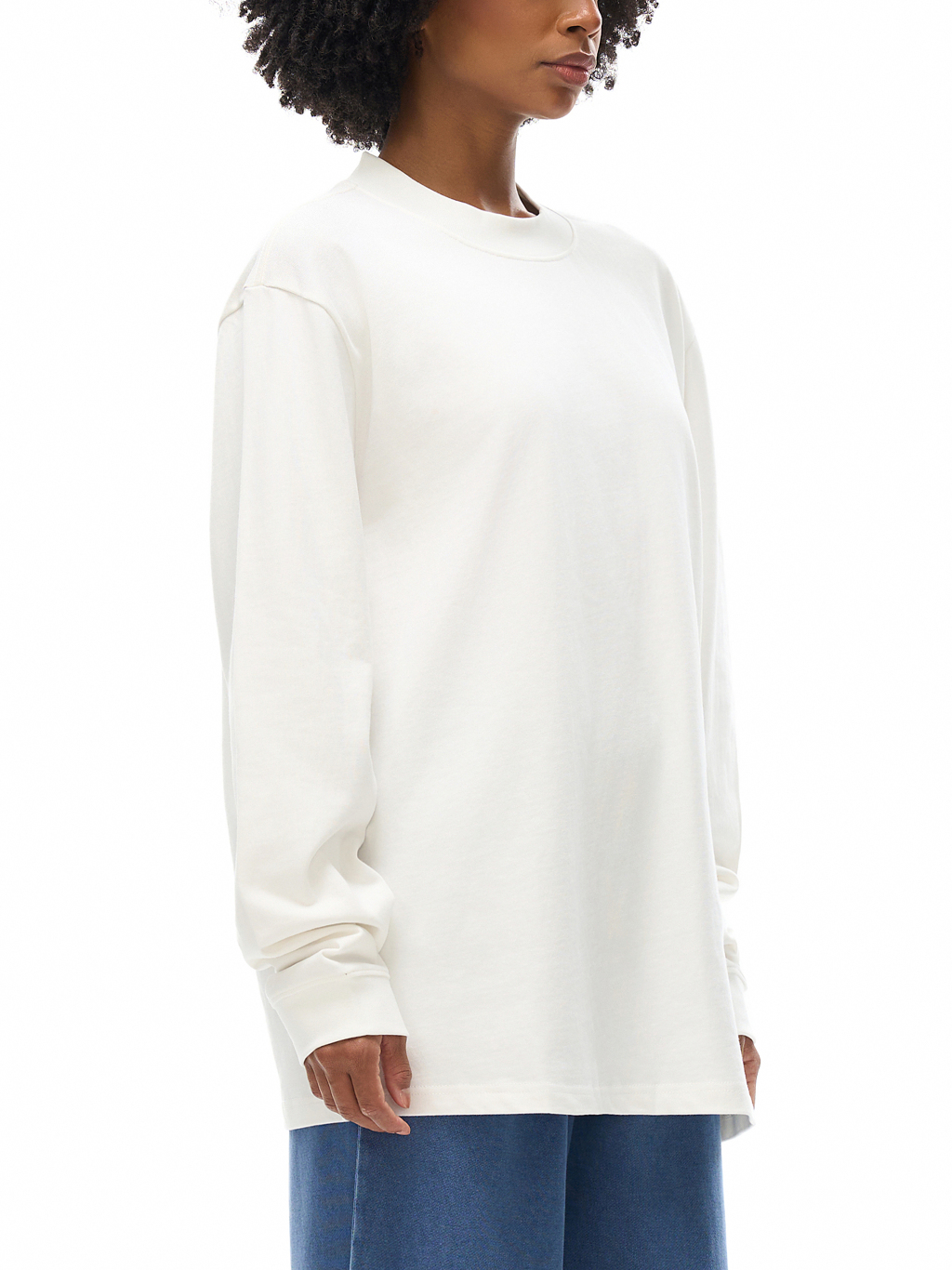 Non-Shrink Mock Neck Sweatshirt – Essential Streetwear | Tapstitch-10