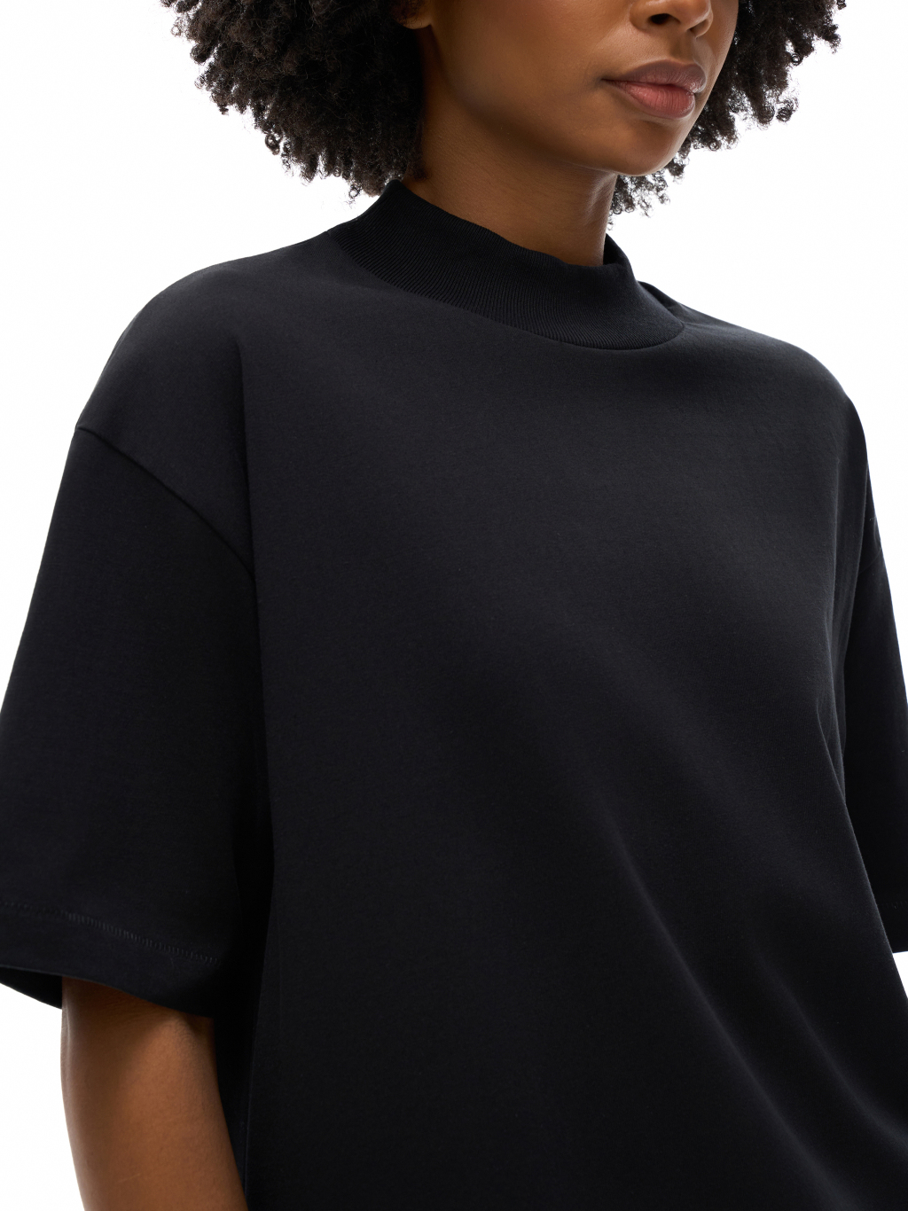 Drop Shoulder Cotton T-Shirt – Custom Basics | Tapstitch-11