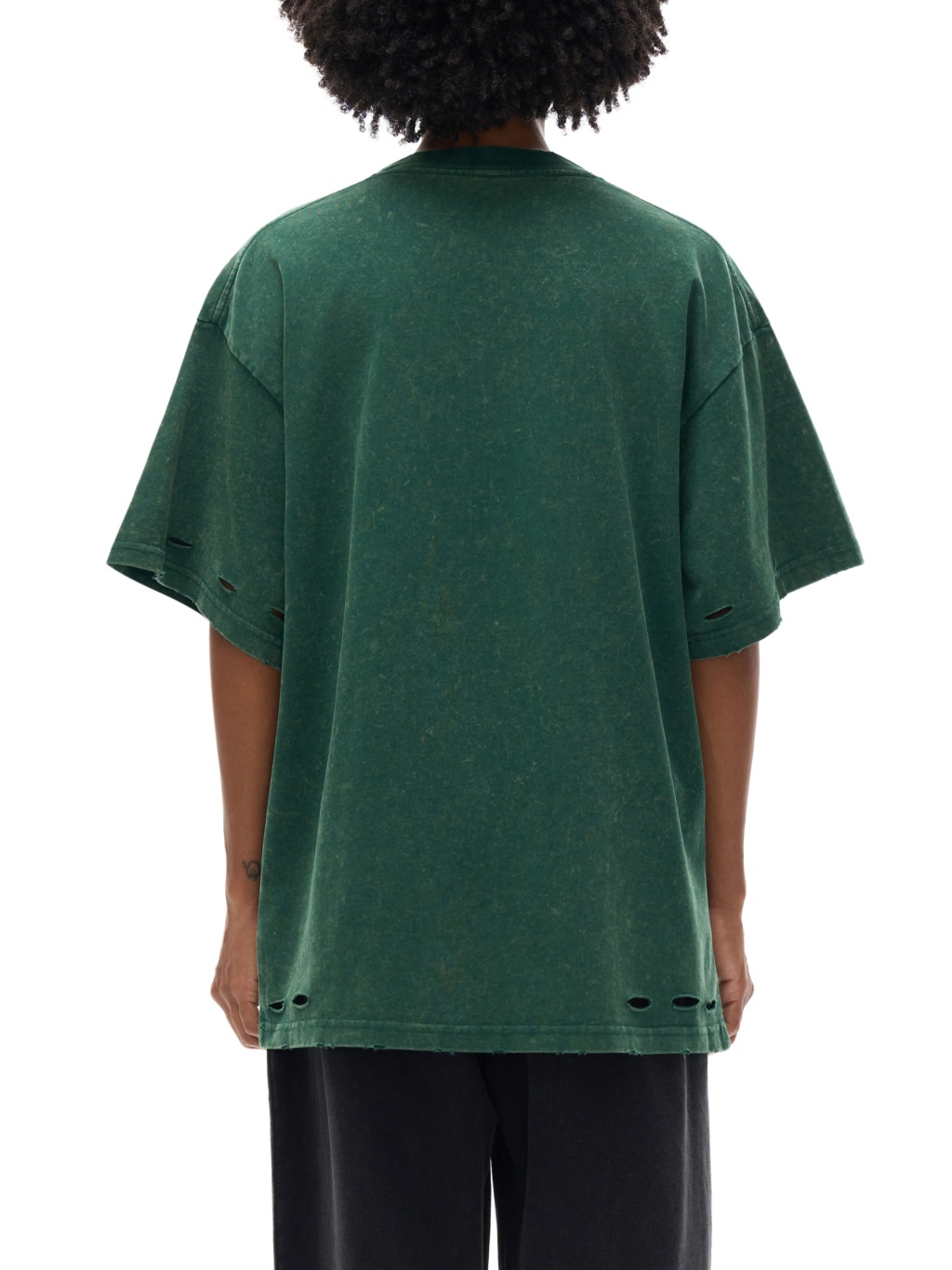 Snow Washed Hand-Frayed T-Shirt – Vintage Streetwear | Tapstitch-10