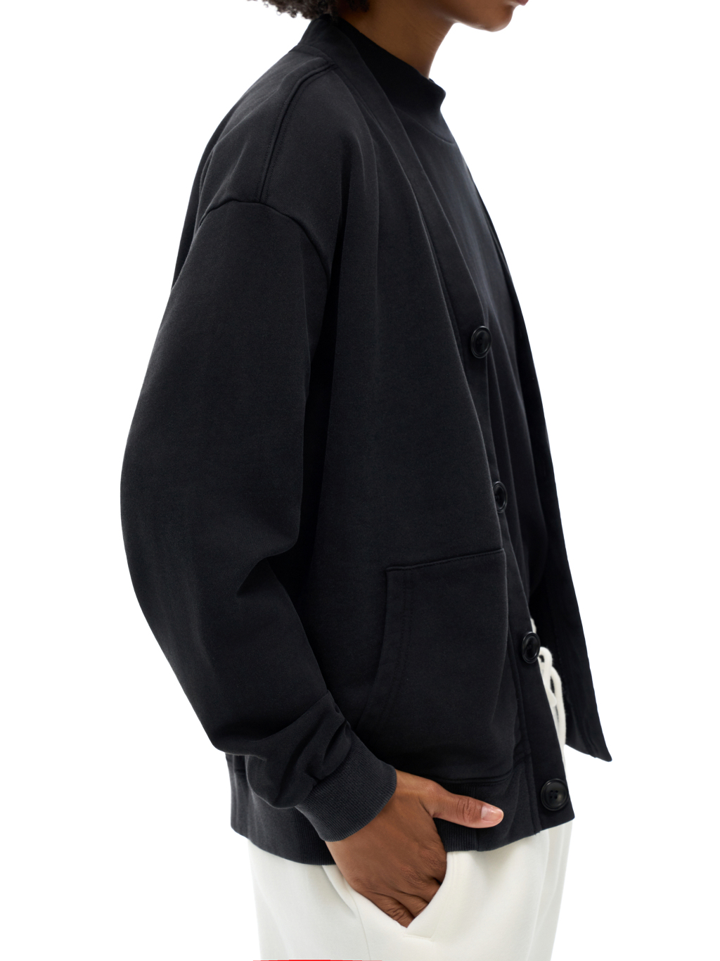 Snow Washed Sweat Cardigan – Vintage Streetwear | Tapstitch-6