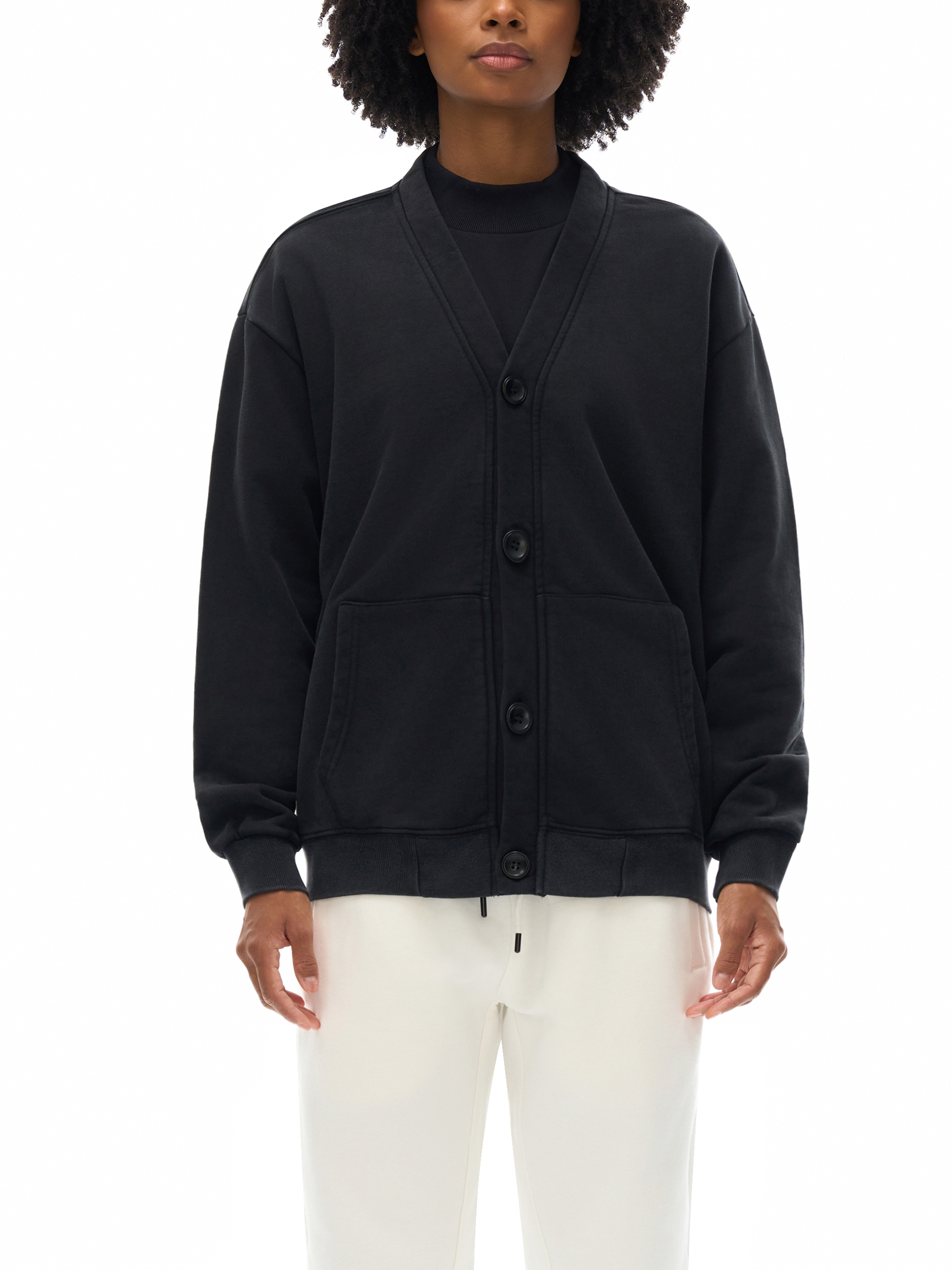 Snow Washed Sweat Cardigan – Vintage Streetwear | Tapstitch