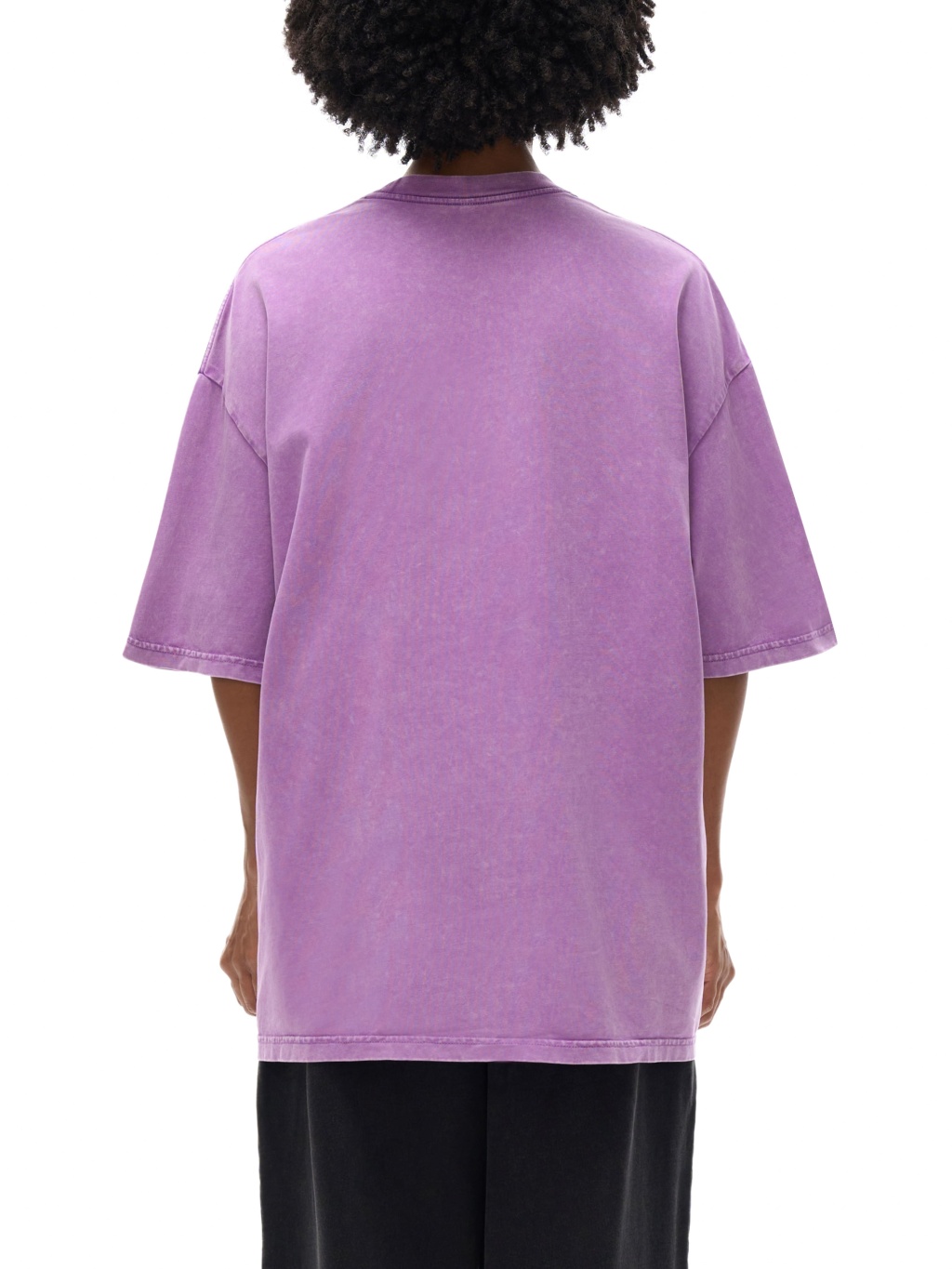Streetwear American Vintage Waxed Dyed Washed Heavyweight 100% Cotton T-Shirt | HugePOD-10