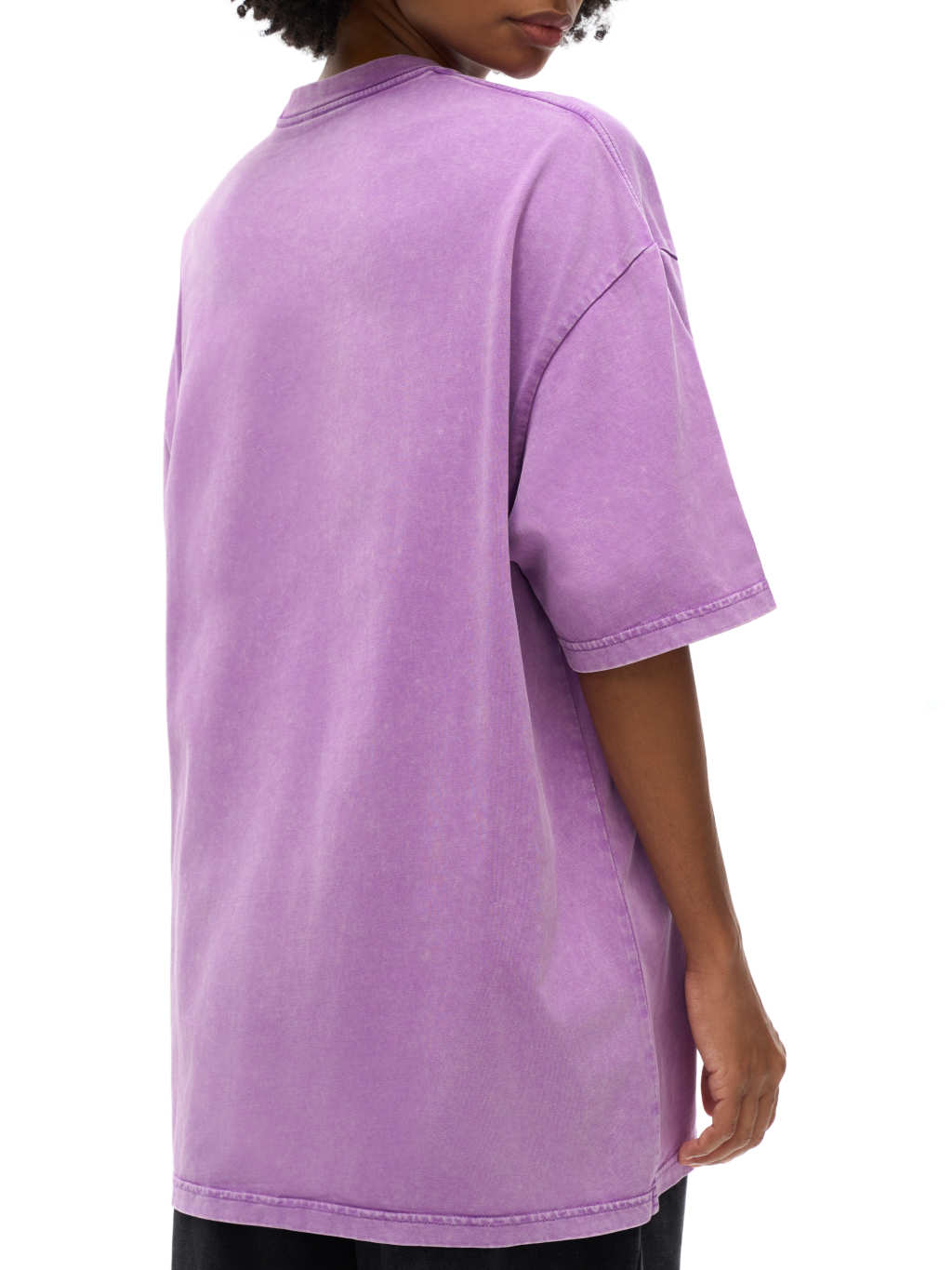 Streetwear American Vintage Waxed Dyed Washed Heavyweight 100% Cotton T-Shirt | HugePOD-11