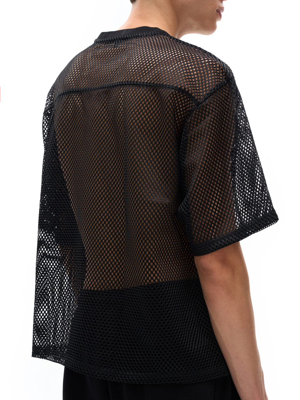Sheer Mesh Boxy T-Shirt – Activewear | Tapstitch-6