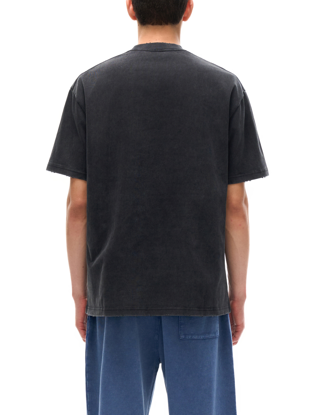 Vintage Washed Frayed Heavyweight T-Shirt – Vintage Streetwear | Tapstitch-5