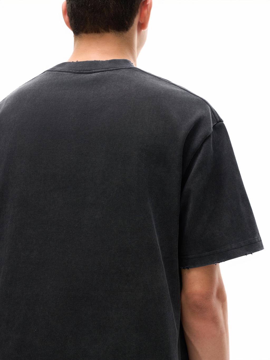 Vintage Washed Frayed Heavyweight T-Shirt – Vintage Streetwear | Tapstitch-6
