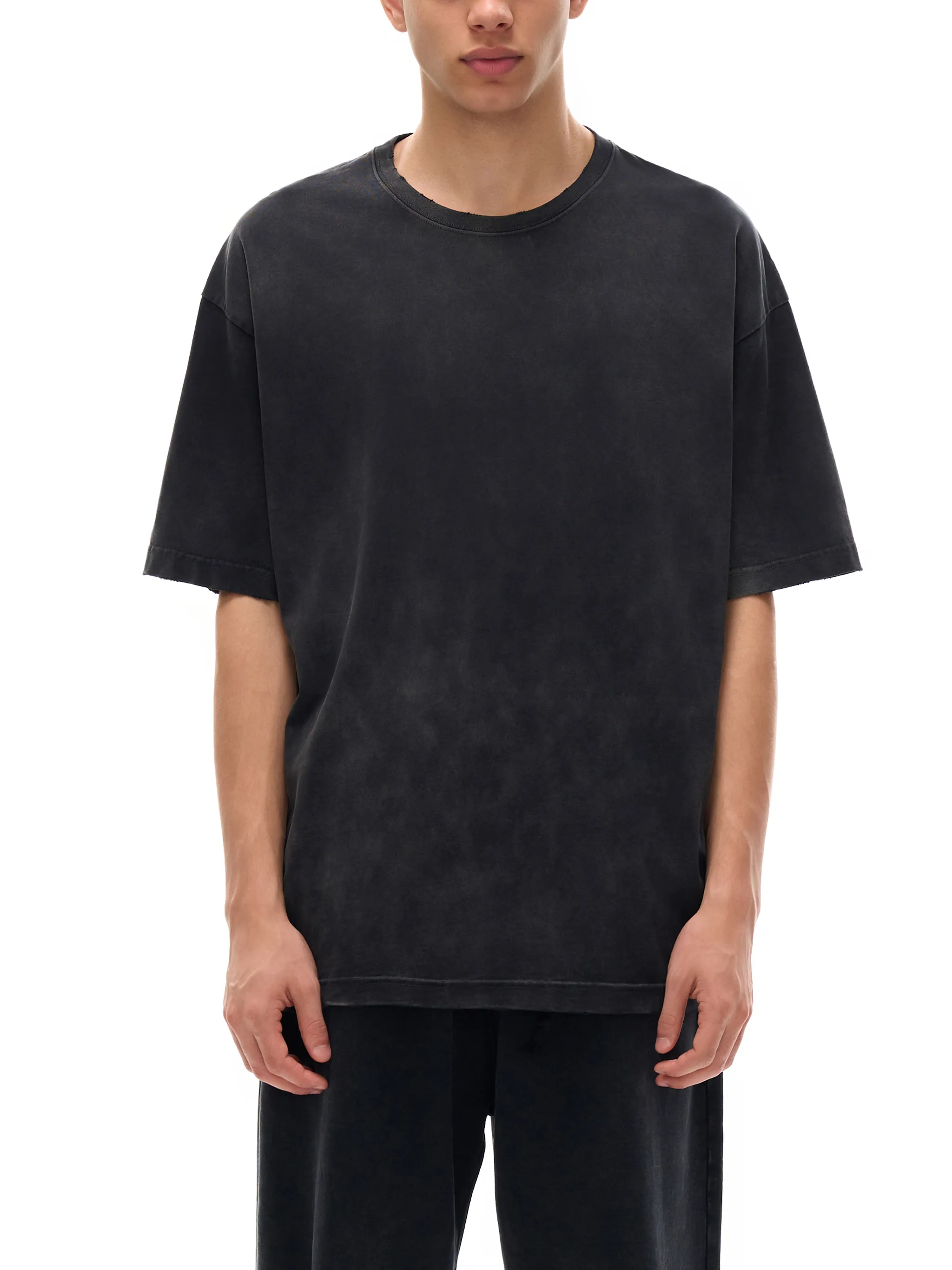 Vintage Washed Hand-Frayed T-Shirt