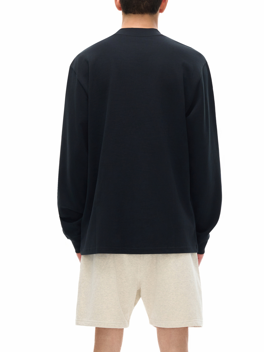 Non-Shrink Mock Neck Sweatshirt – Essential Streetwear | Tapstitch-5