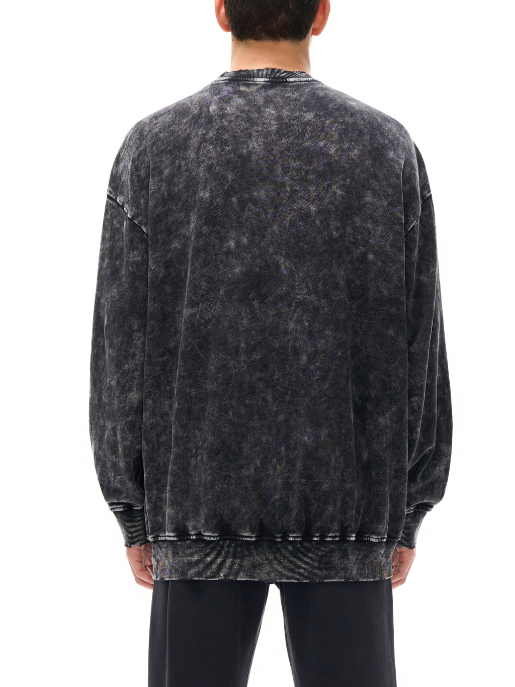 Snow Washed Hand-Frayed Heavyweight T-Shirt – Vintage Streetwear | Tapstitch-5