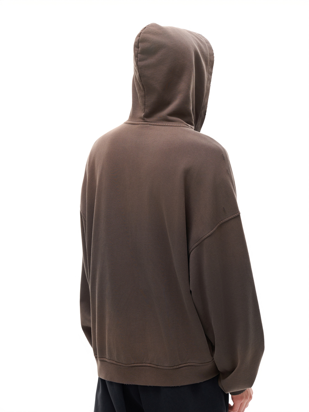 Hand-Frayed Sunfade Zip Hoodie – Vintage Streetwear | Tapstitch-6