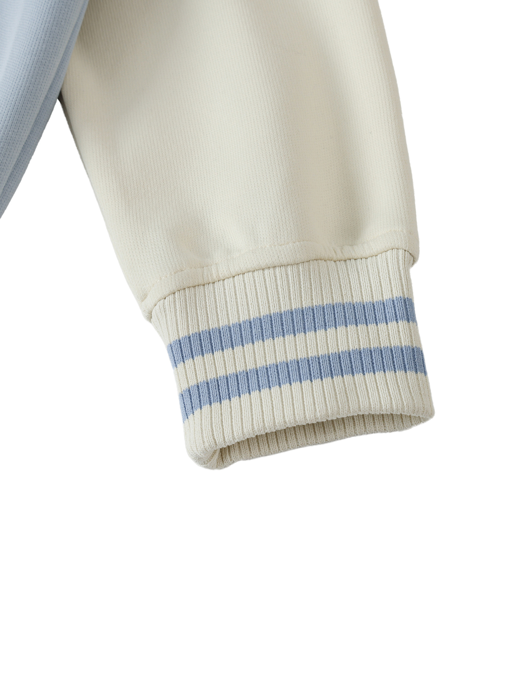 Two Tone Raglan Sleeve Varsity Jacket #RQ0006 | TAPSTITCH-4