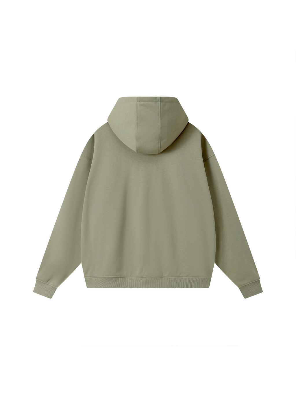 Drop-Shoulder Zip Up Hoodie #RQ0002 | TAPSTITCH-2