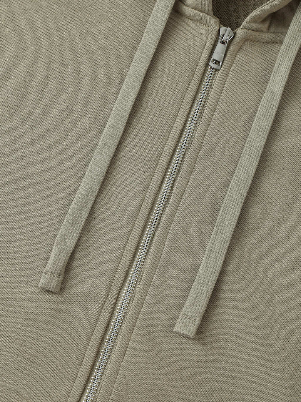 Drop-Shoulder Zip Up Hoodie #RQ0002 | TAPSTITCH-6