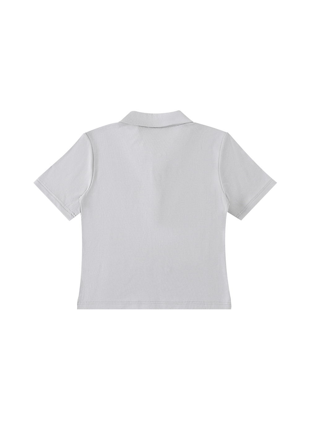 Bodycon Short Sleeve Polo Shirt #PL0008 | TAPSTITCH-2