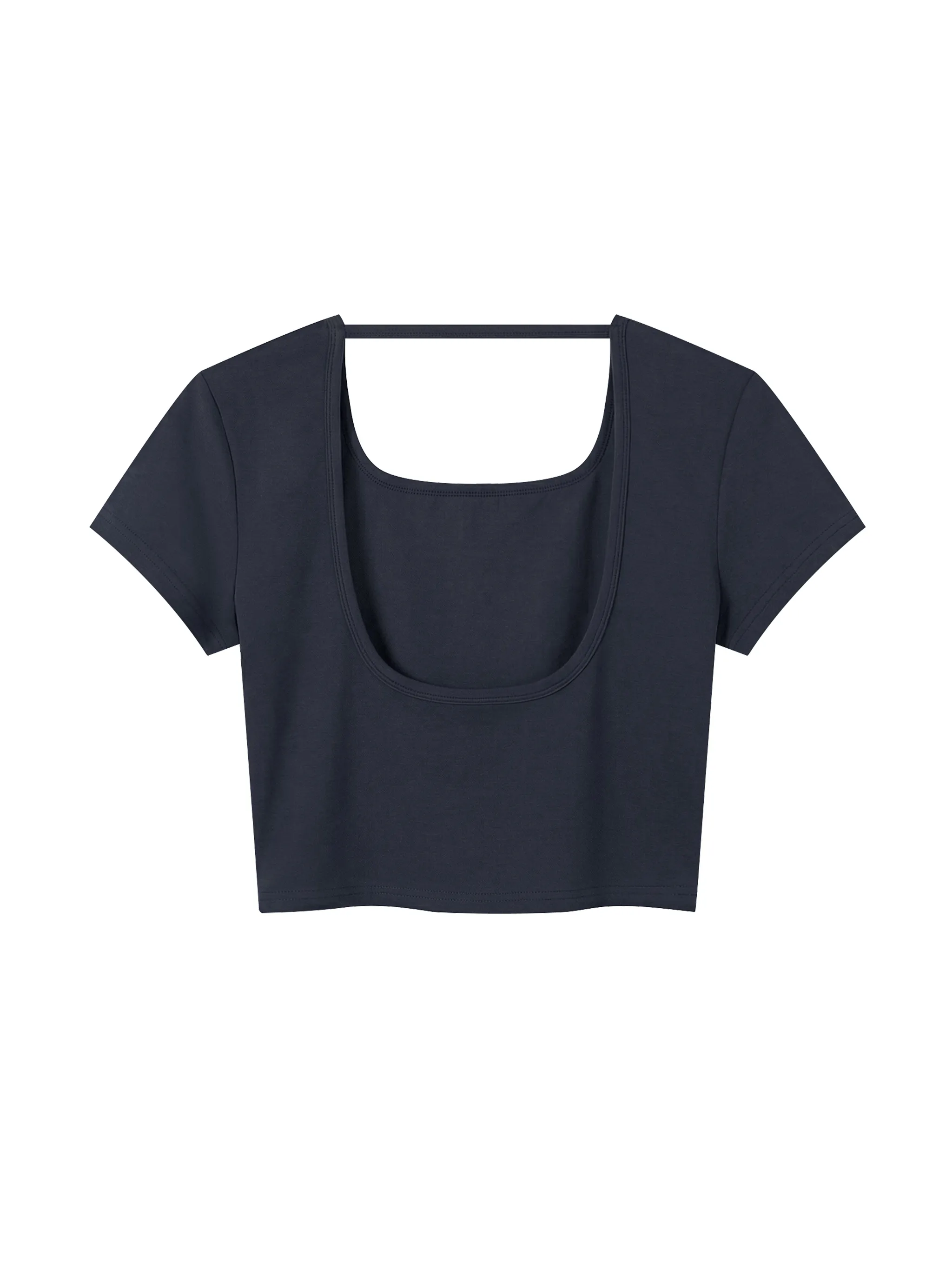 Women's Square Neck Crop T-Shirt