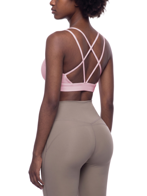 Women's Lycra Cropped Yoga Sport Bra