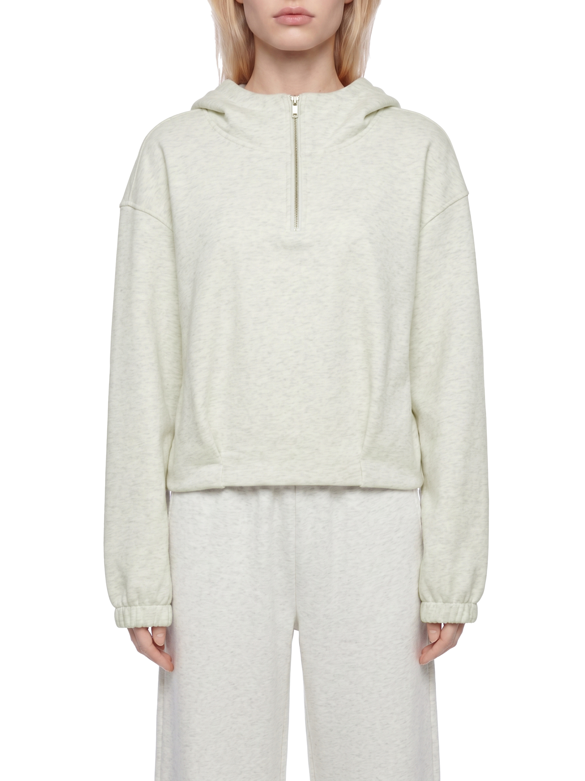 Women's Boxy Quarter-Zip Hoodie #WT0113 | TAPSTITCH