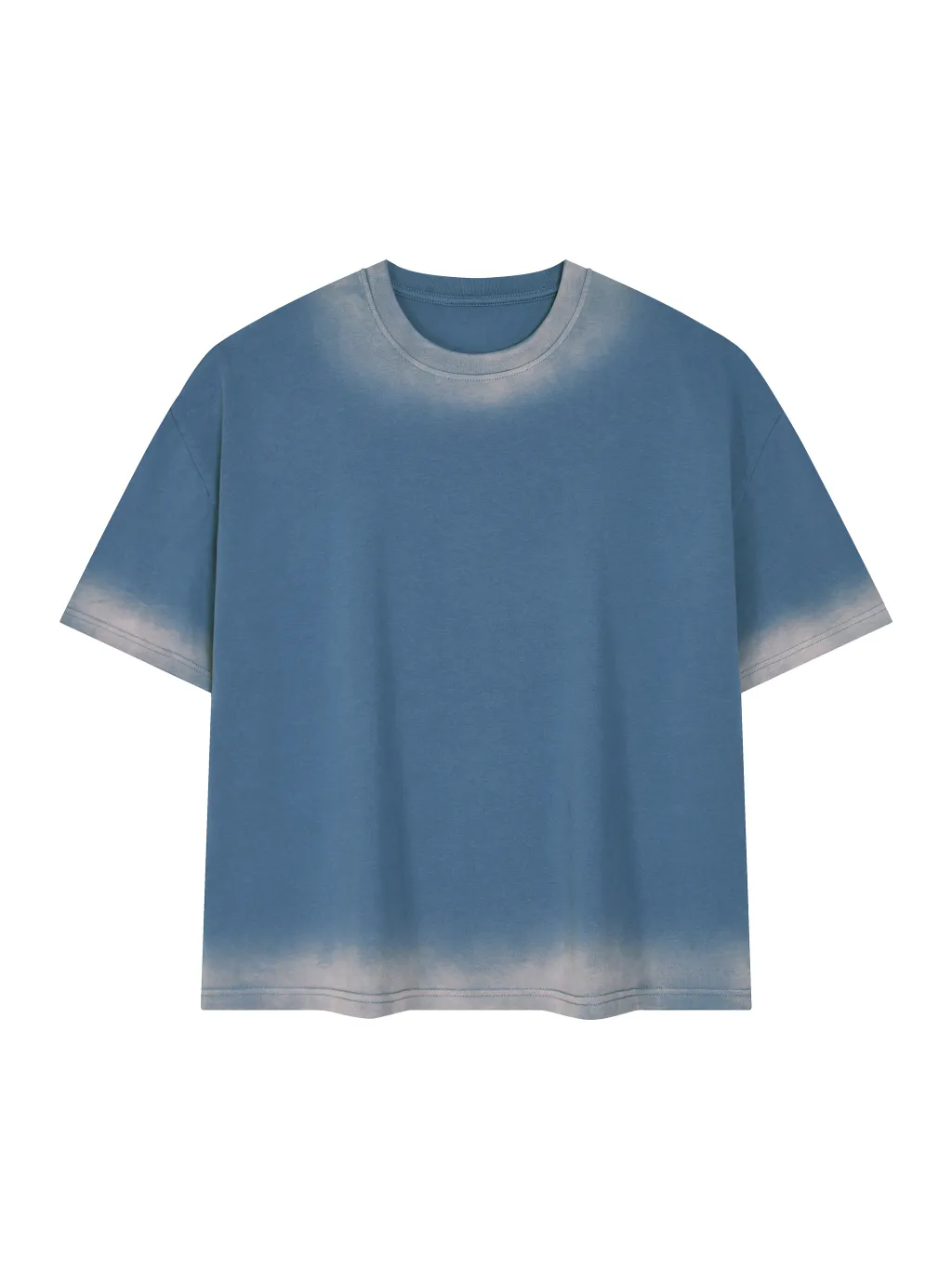 Unisex Boxy Sunfade Vintage Wash T-Shirt - Main Image