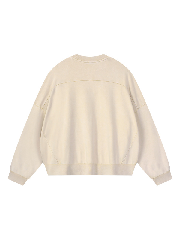Unisex Mineral Wash Boxy Sweatshirt