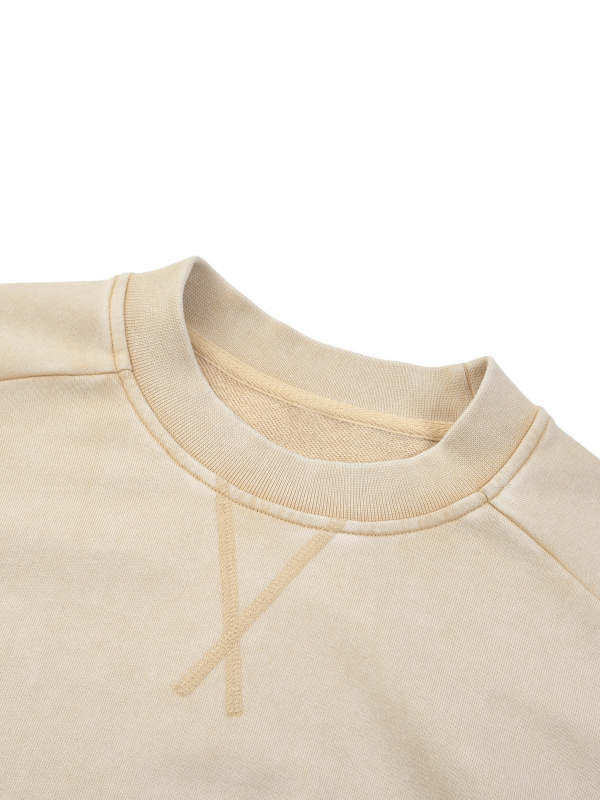 Unisex Mineral Wash Boxy Sweatshirt