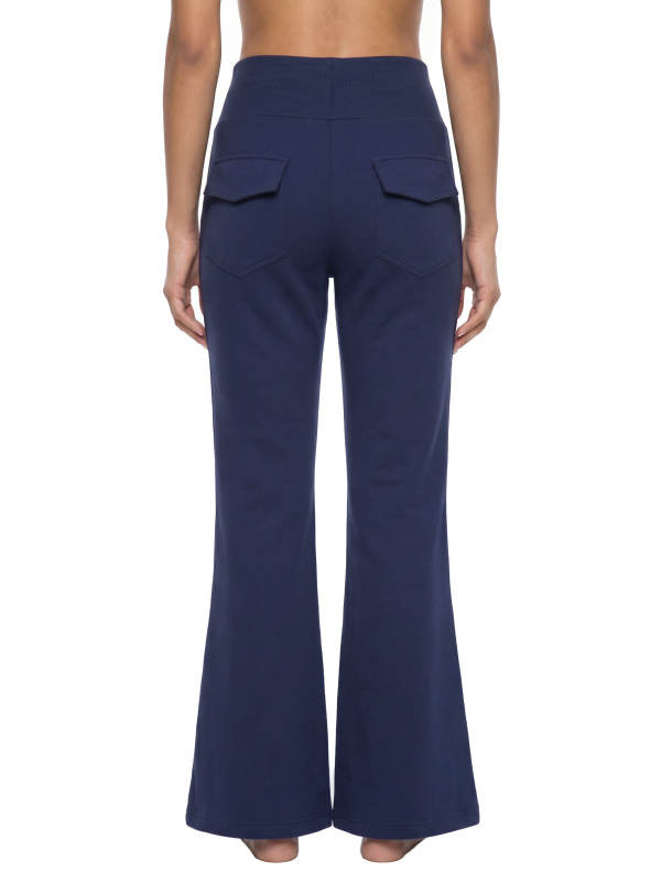 Women's Drawstring Flared Leg Pants
