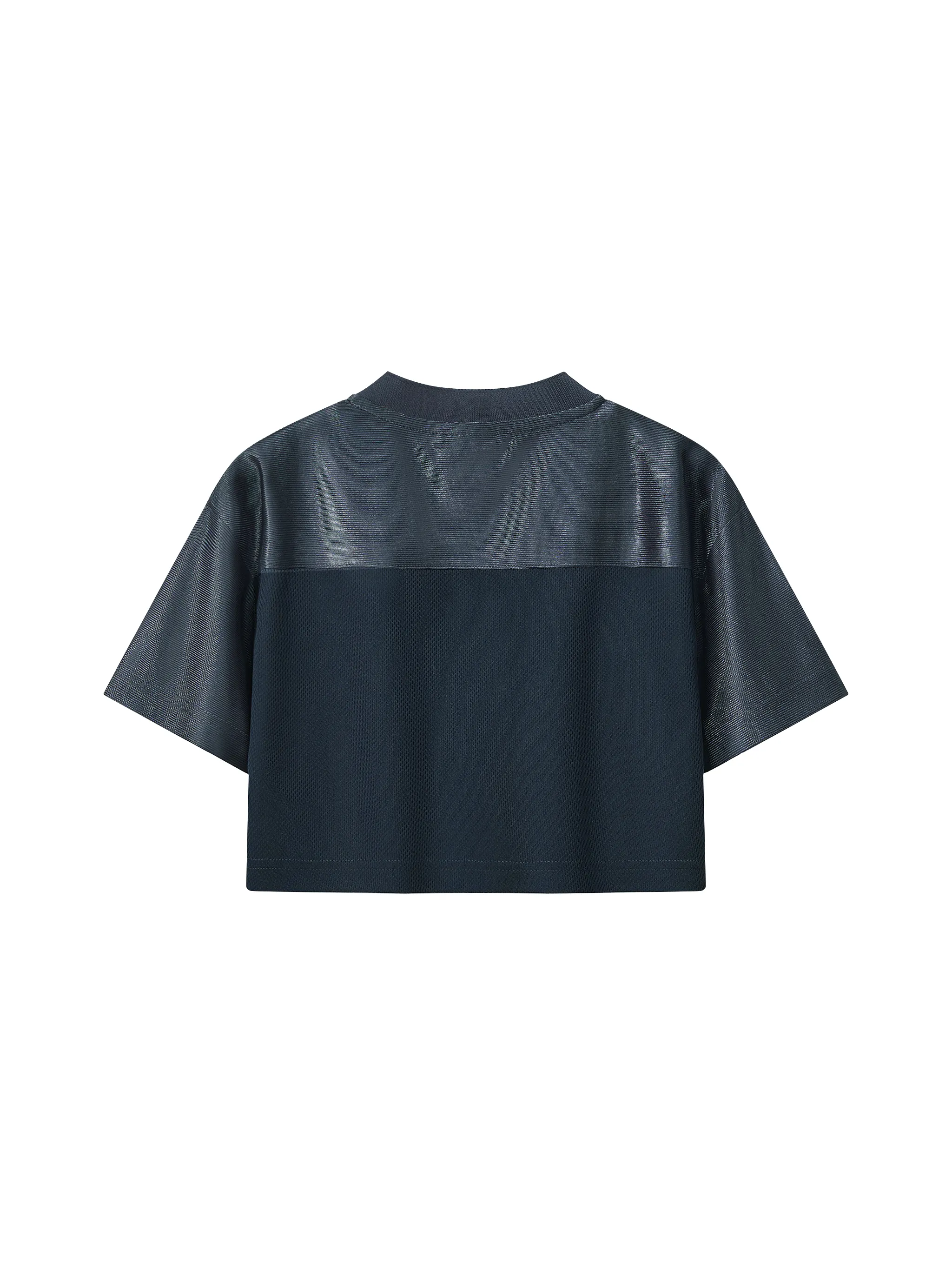Women’s Cropped Paneled V-Neck Jersey