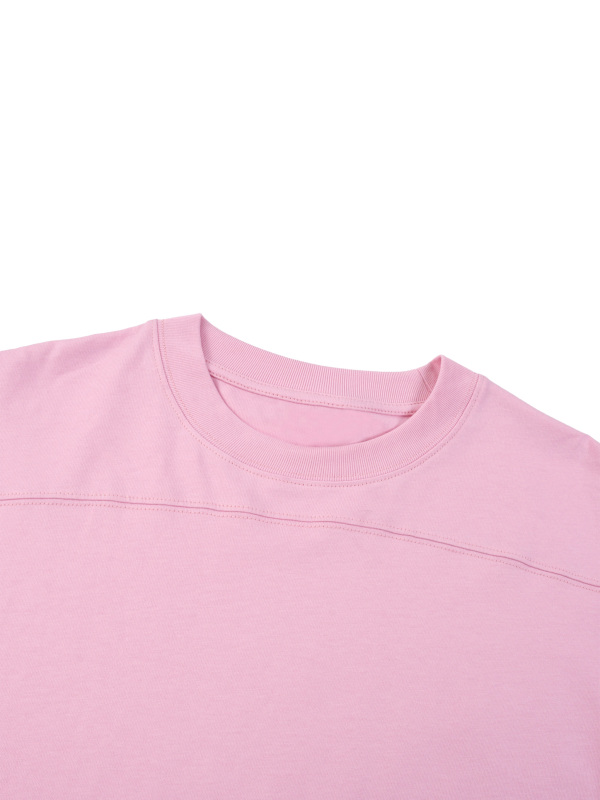 Unisex Color Block Drop Shoulder T-Shirt