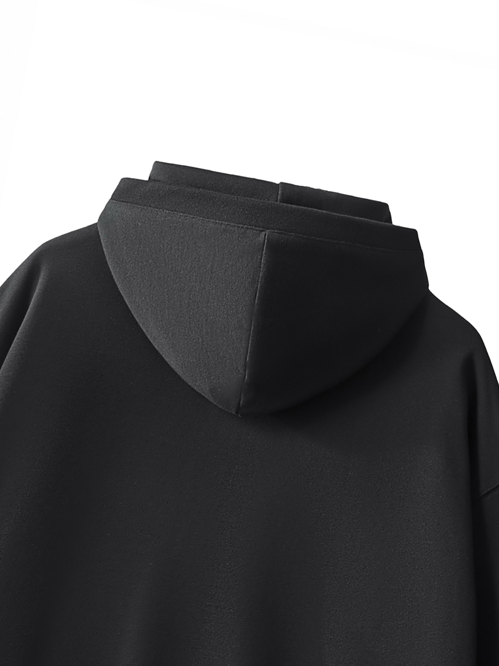 Big Hood Half-Zip Fleece Hoodie #RW0012 | TAPSTITCH-11