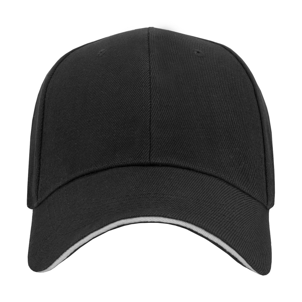 Contrast Binding Baseball Cap | HugePOD-3