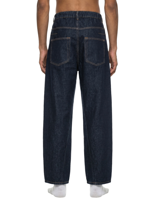 Men's Vintage Wash Barrel Leg Jeans