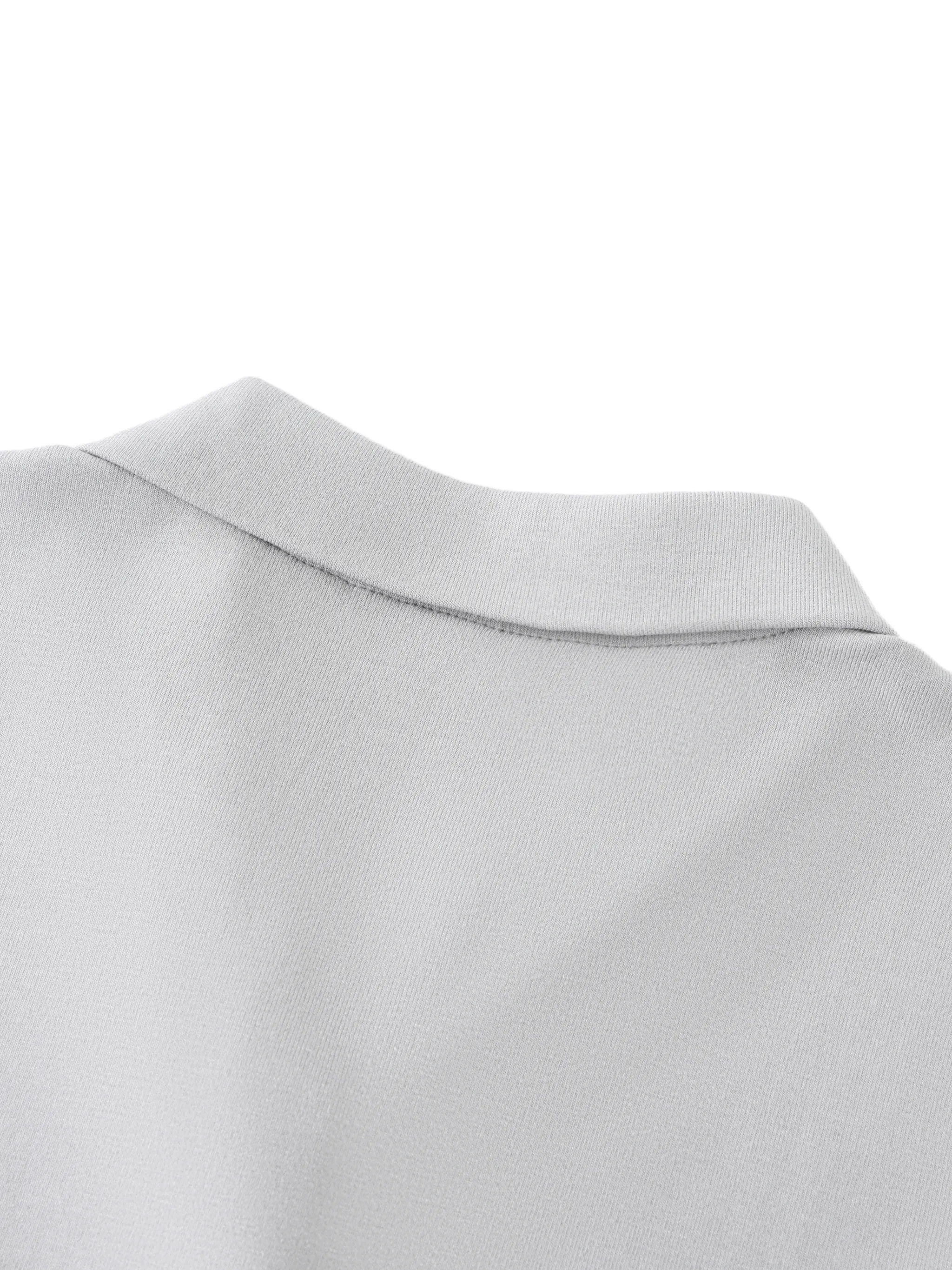 Bodycon Short Sleeve Polo Shirt