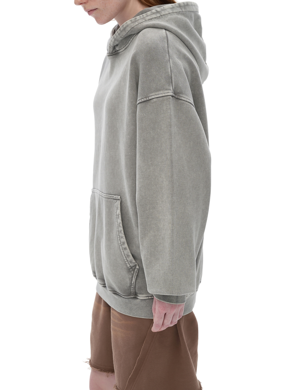 Oversized Snow Wash Hoodie - Print On Demand | HugePOD-9