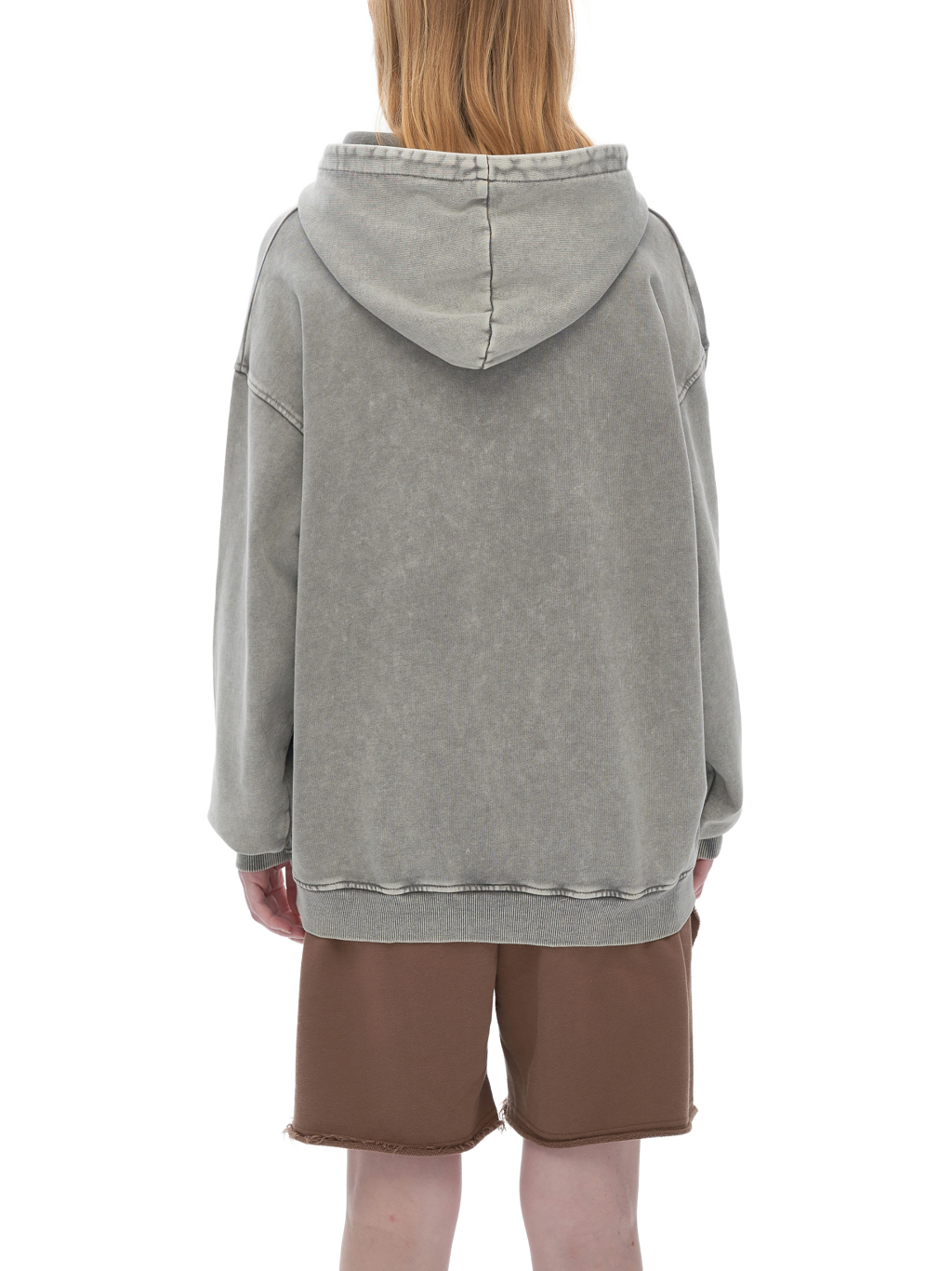 Oversized Snow Wash Hoodie - Print On Demand | HugePOD-10