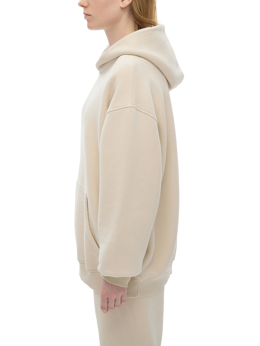 Streetwear Monkey Washed Dyed Fleece Rose Camel Hoodie | Dropshipping-9