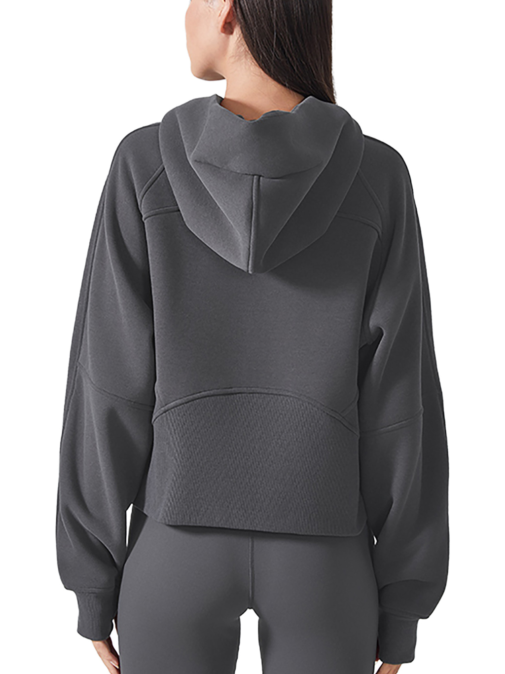 Cropped Zip Hoodie – Custom Basics | Tapstitch-4