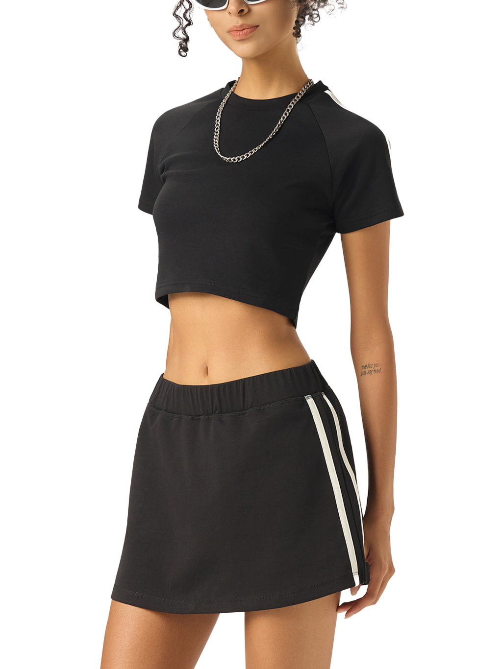 Cooling Performance Crop Top – Activewear | Tapstitch-7